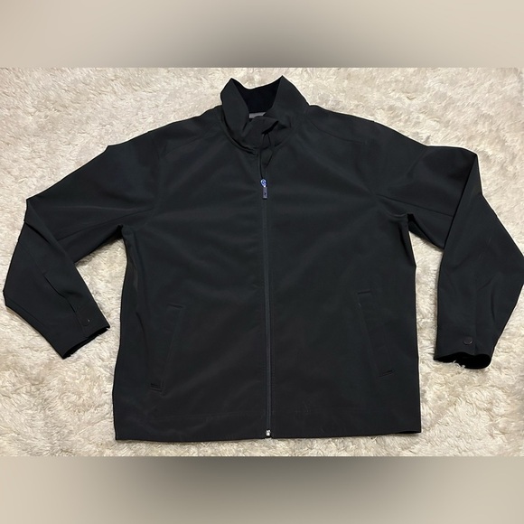 Men's Tommy Bahama Lightweight Size Large Black Jacket EUC - Picture 1 of 7